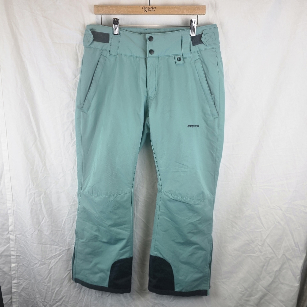 Arctix Women's Snow Ski Pants Insulated Size Large ( Short) Teal Blue